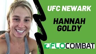 Hannah Goldy: 'Wherever the fight goes, I'm going to be better' at UFC Newark