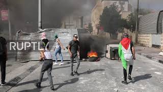 State of Palestine: Israeli police on high alert following third day of clashes in West Bank