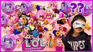 LOL Surprise Series 1, 2, 3, 4 Challenge! SERIES 4 Lil Sisters Unboxing