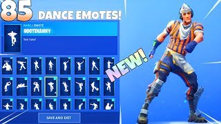 85 DANCE EMOTE! on DELETED SKIN GRILL SERGEANT! Fortnite Battle Royale