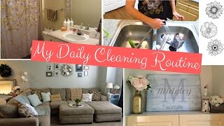 MY CLEANING ROUTINE- Clean With Me/ Cleaning Motivation