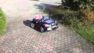 Детский электромобиль BAMBI AUDI TT 28AR 2x ЧЕРНЫЙ - raspashonka.com.ua