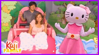 HELLO KITTY Sanrio Amusement Park Rides!