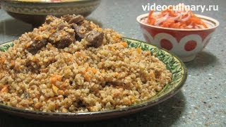 Плов из гречки - Рецепт Бабушки Эммы