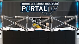 САМЫЙ ЛЁГКИЙ МОСТ В ИГРЕ?! ПОЧЕМУ?! BRIDGE CONSTRUCTOR PORTAL #18