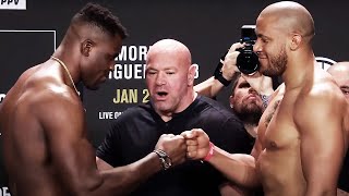 БИТВЫ ВЗГЛЯДОВ UFC 270 / Нганну - Ган, Нурмагомедов, Морено - Фигередо, Перейра / Слова перед боем