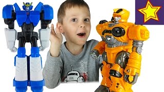 Автоботы против Робота Трансформеры Бамблби и Стронгарм Transformers Bumblebee & Strongarm