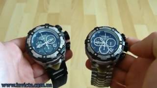 Invicta 21344 and 21365 ThunderBolt Chronograph Swiss Movement 500m