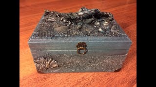Шкатулка морская. DIY.
