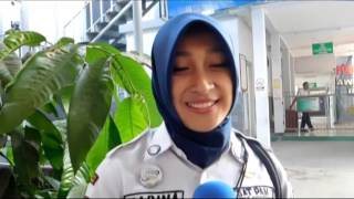 SUMEDANG PUNYA SATPAM CANTIK KARINA DI  RSUD
