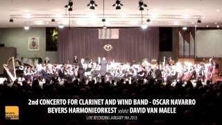 Bevers Harmonieorkest - 2nd Concerto for Clarinet and Wind Band - Oscar Navarro