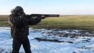 Выстрел из помпы патрон 12/76 магнум