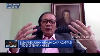 Sudhamek: Stimulus Modal Kerja, Kunci Kebangkitan Dunia Usaha