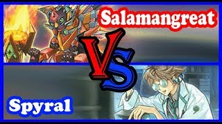 2019.10.06 유희왕 결승전 샐러맨그레이트 vs 스파이럴// KR TCG Shop J Clover // 遊戯王 大会 決勝戦 サラマングレイト vs SPYRAL