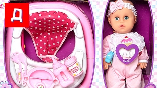 Бэби Долл Открываем Куклу Baby Doll Даша Открывает Новогодний Подарок Baby Doll Бэби Бон دمية طفل