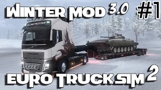 Euro Truck Simulator 2 - Winter Mod v3.0 ( Volvo FH 2014 )