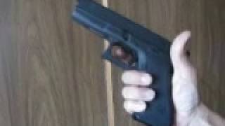 Глок 17 (Glock 17) сигнальная (шумовая) модель пистолета от Tanaka (PFC Modelgun). РАЗБОРКА