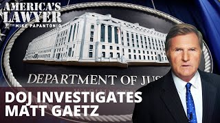 DOJ Investigates Political Pariah Matt Gaetz