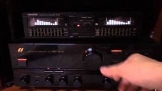 Sansui 607extra vs kenwood 990d (no equalizer)