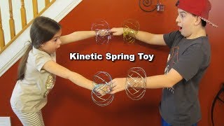 Kinetic Spring TOY - Fun Cool Different - Review & Test