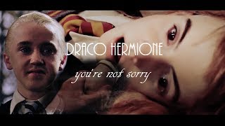 draco hermione || you're not sorry