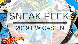 Sneak Peek of 2019 Hot Wheels Case N
