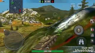 WOT Blitz Читерская позиция на карте Балтийский щит