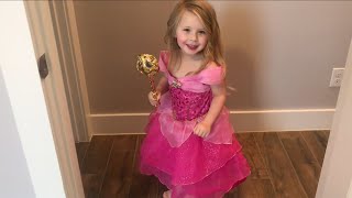 Sleeping Beauty Aurora Dress Up Play Time