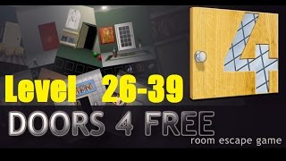 100 DOORS 4 FREE - Room Escape - 100 Doors Level 26 - 39
