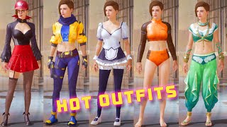PUBG Mobile Female Hot Outfits Preview