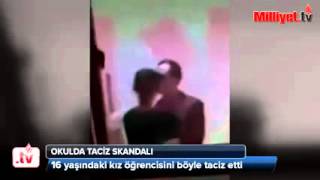 Okulda taciz skandal Videosu