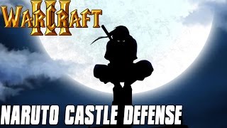 Naruto Castle Defense - Itachi Kills his Clan - Warcraft 3 Mod