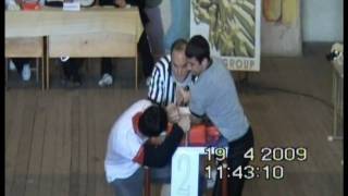 Armwrestling Artavazd Nalbandyan ( Armenia 2009 )