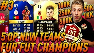 5 HEFTIGE OP NLW FUT CHAMPIONS TEAMS | 50k | 100k | 250k | 500k | 1 MILLION - FIFA 17