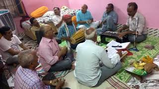 कमल नयन त्रिपाठी ( मित्रमंडली ) रामायण पाठ padra rewa ganesh chaturthi