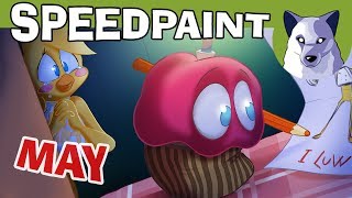 May FNAF Speedpaint! - Watch Me Draw! [Tony Crynight]
