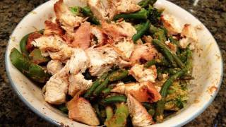 Simple Bodybuilding Cutting Meal: Low-Carb Chicken Stir Fry
