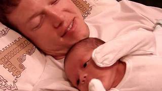 Baby and Daddy bonding time :-)