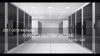 Sunucu Dersleri #2 Sunucu İşletim Sistemi Kurulumu