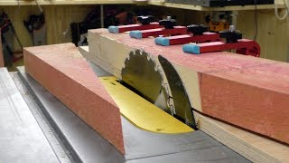 Каретка для циркулярки. Tapering jig. Table saw sled