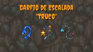 Terraria/Android Como Usar el Garfio de escalada "Truco"