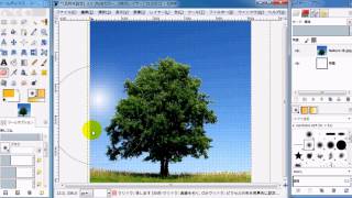 GIMP2.84　【基本】背景を削除する方法