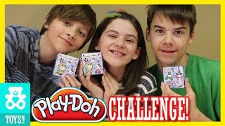 PLAY DOH CHALLENGE! Tokidoki Hello Kitty Blind Boxes Opening!! |  KITTIESMAMA