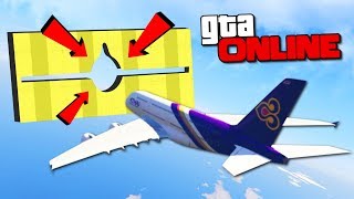 ПОПРОБУЙ ПОПАСТЬ В ЭТУ ДЫРКУ НА АВИАЛАЙНЕРЕ! ГОНКИ В GTA 5 ONLINE ( ГТА 5 ГОНКИ )