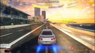 Asphalt 8 Airborne - Nissan GTR R35 AKA Godzilla Revenge on 458 Italia Barcelona Racetrack