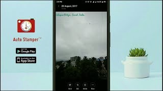 How to add GPS Map Stamp or location to images with Timestamp Camera?