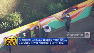 Pekerja Australia Utara yang Tolak Vaksin Covid-19 akan Didenda Rp 52 Jt