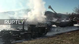 Germany: Several injured after tractor-trailer crashes into US military convoy