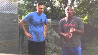 ALS ICE BUCKET CHALLENGE DARREN OSBORNE & ADRIAN GOLOMBEK