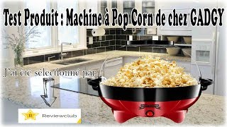 Machine a Pop Corn Gadgy acheté sur Amazon
